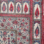 A kalamkari prayer cloth with a beautiful boteh central field