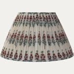 Robert Kime Field Poppy Fabric Lampshade for US Lamps