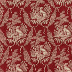 Halte De Chasse Fond Rouge