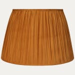 Apricot Strie Taffetas Silk Pembroke Lampshade