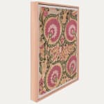 Framed Tajik Suzani Fragment 19th C.