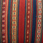 55x55cm 22x22in Jajim Striped Cushion