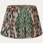 Wonderful Tree of Life Silk/Cotton Ikat Lampshade