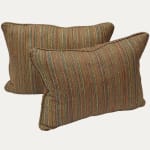 Antico Setificio Fiorentina Spinone Melange Striped Cushion
