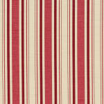 Plain Stripe Red On Beige