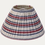 Handsewn Antique Anatolian Linen Empire Lampshade