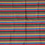 Uzbek Striped Floss Silk