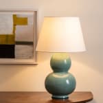 Avebury Table Lamp Duck Egg