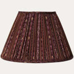 Unique Woven Thai Silk Handsewn Lampshade