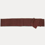Green & Red Striped Textile