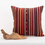 46x46cm 18x18in Jajim Striped Cushion