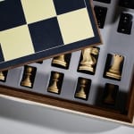 Linley Chess & Backgammon Games Compendium with Stand