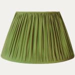 Cactus Silk Handsewn French Drum Lampshade