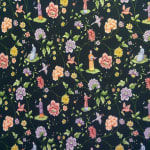 Oolong Poplin Black Multicolor