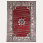 Block Printed Kalamkari with Pen Work on Cotton