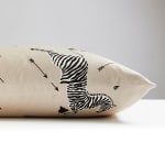 Scalamandre Zebras Petite Design in Sand Decorative Cushion