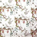 Percale Escarpolette White Multicolor