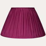Douppion Fuschia Silk Empire Lampshade