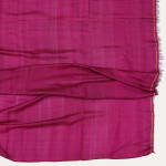 Fuchsia Cochinyl Dyed Silk Shawl