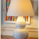 Avebury Table Lamp White