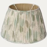 Soane Bibiana in Eau de Nil Handsewn Gathered Lampshade