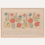 Framed Ottoman Embroidery 19th C.