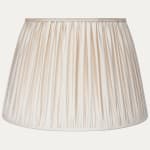 Douppion Eggshell Silk Pembroke Lampshade