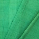 Striking Central Asian Vintage Woven Green Silk