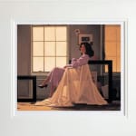 Jack Vettriano Winter Light and Lavender Mounted