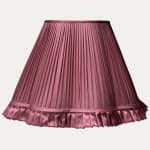 Satin La Tour 6220 Silk Scallop Lampshade