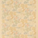 Wheat Flower Blue Mustard On Beige