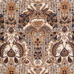 Malabar Blue Brown On Beige