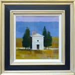 Chapel Vitaleta Nr Montalcino by Jack Morrocco