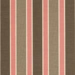 Teeth Stripe Rosevine Pink Green On Beige