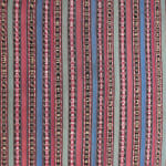 Shirvan Striped Silk Jajim with Wonderful Colours and Patterns