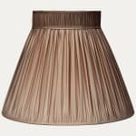 Douppion Crush Silk Collar Top Lampshade