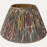 Floren, 8in/20cm Robert Kime Ume Lampshade for Wall Lights with Silk Lining
