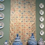 17th C. Embroidered Silk Textile from Ming Period