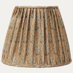 Robert Kime Agra Woven Fabric Hand Sewn Lampshade for Reading Lights