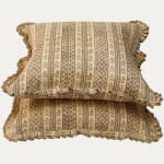 Jasper Dutch Stripe in Vison with Petite Ruffle