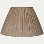 Taupe Faille Lugano Silk Empire Lampshade