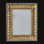 Early 19th Century Painted and Gilded Mirror