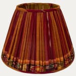 Vintage Patola Ikat Sari Empire Lampshade