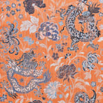 Dragon Tableau Persimmon Blue