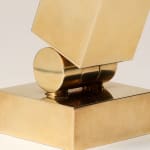 Curtis Uplighter Brass