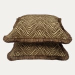 Lee Jofa Awash Velvet Cocoa Decorative Cushion