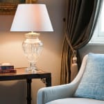 Meldon Glass Urn Table Lamp