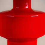 Shoreham Table Lamp Glazed Ceramic Red