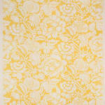 Great Floral Yellow On Oyster