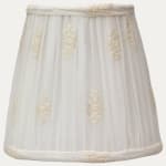 Colefax & Fowler Fleur White Lampshade for Reading Lights
